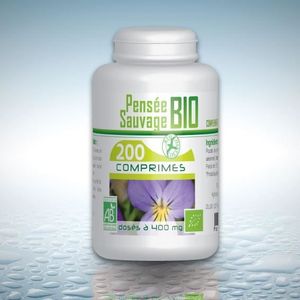 COMPLEMENTS ALIMENTAIRES - VIEILLISSEMENT Pensée Sauvage Bio AB 200 comprimés 400 mg