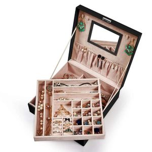 Boîte à Bijoux Présentoir Coffret à Bijoux Léger Polyvalent