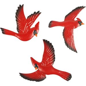 Décoration Murale Oiseaux En Métal, Décoration Murale Ronde En Métal