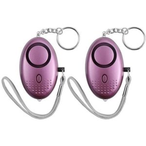porte clés de défense pour femme métal alarme personnelle anti agression lampe 