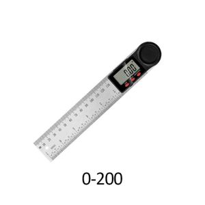 500 mm * 250 mm Cadre règle carrée rapporteur règle en forme de L 90 degrés charpentiers en acier inoxydable carré carré métal jauge carrée outil carré 