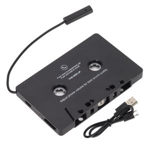 Audio AUX Car Cassette Tape Adapter Converter 3.5MM Fit for iOS Andriod Phone MP3 KKmoon Car Audio aux Cassette Adapter MP4 Computer 