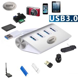 GORIFEI® Hub USB 3.0 Multiprise, Multi 4 Ports USB Multiple Ultra Fin avec  Voyants de Commutateurs - Cdiscount Informatique