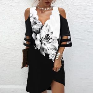 Robe a epaule denudee col v Cdiscount