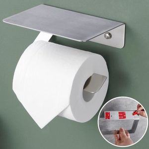 SERVITEUR WC ® Porte Papier Toilette Mural Acier Support Papier
