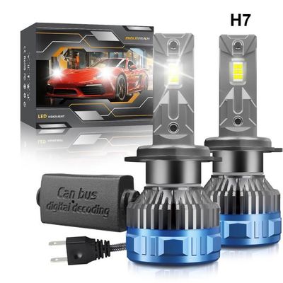 Aramox Phare De La Voiture LED, Ampoules De Phare 55W 6000K De Kit De Phare De Led De Voiture De 2pcs Super Lumineux Superbe Automatique Pour H7 91834386