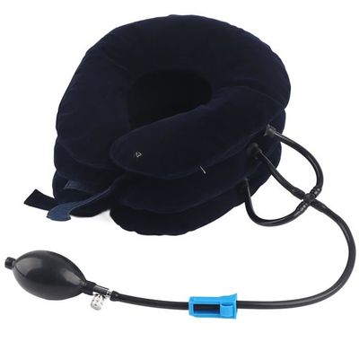 Dispositif De Traction Cervicale - Ceinture D'étirement Pour Le Cou - Tissu Maille