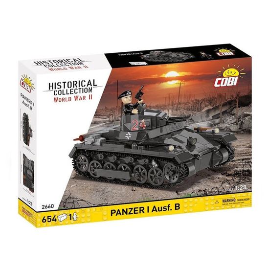 COBI 2660 - PANZER I AUSF. B - JEU DE CONSTRUCTION - NOIR
