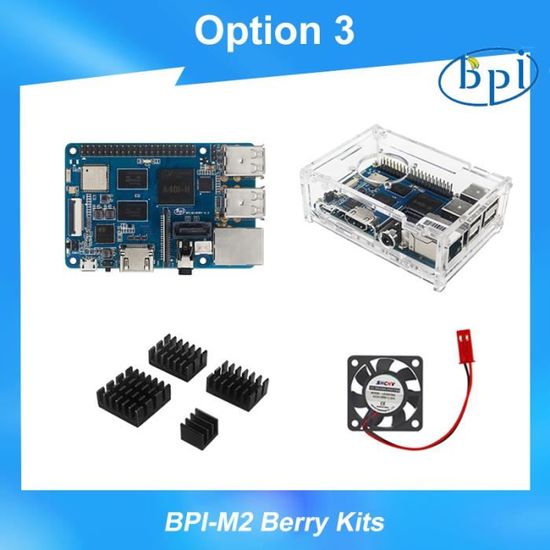 Option 3 - Pi gels BPI M2 Berry Board facades Core Cortex A7 Allwinner ...