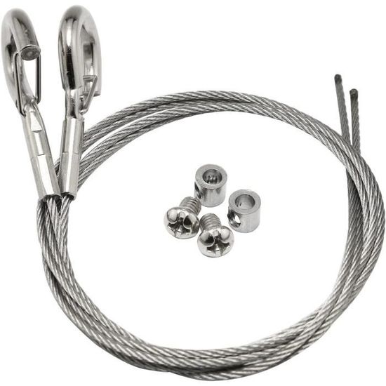 Lot De 2 Loquets En U Réglables Autobloquants - Capacité 900 Kg, Acier Zingué - Pour Portails, Coffres, Sécurisation - 3