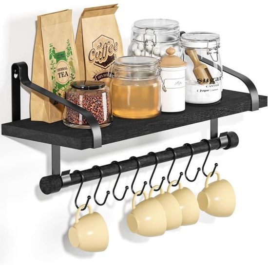 Porte-ustensiles Mural Inox - 40 Cm /6 Crochets | Leroy Merlin