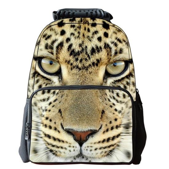 Sac à Dos Enfant Renard - Cartable École 42x31x15cm - Nylon Imperméable - Garçon & Fille - Capacité Tablette & Livres