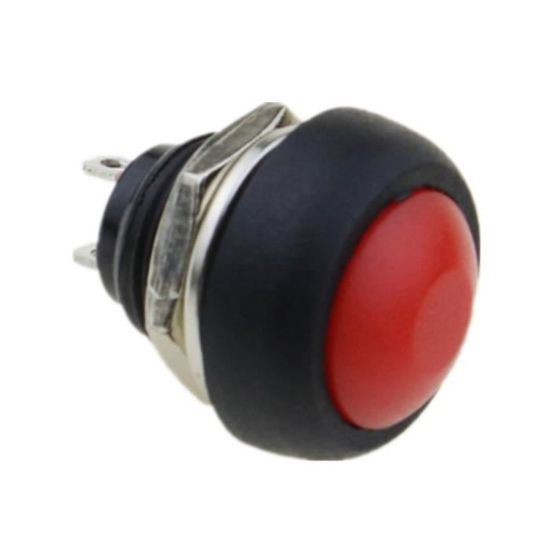 Interrupteur Bouton-poussoir Momentané 1A/250V - 10 Pièces Précâblées Avec Fils 20 Cm, Pour Circuits électroniques, PC, Voiture - 10