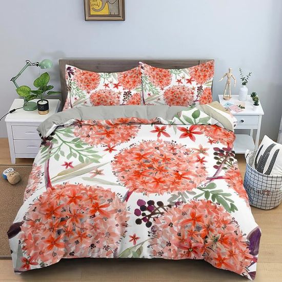 Couette Fleurie Pottery Barn Enfant – Taille Jumeau (Twin) – Lilas – Thème Jardin