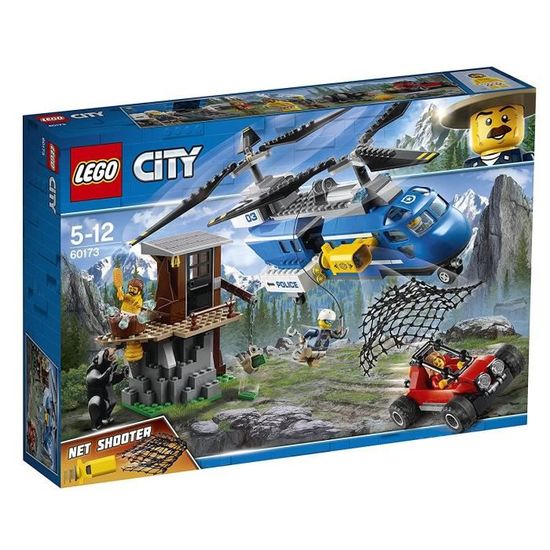 Jeu de Construction - LEGO - City 60173 - Arrestation dans la montagne - 303 Pièces - Garçon