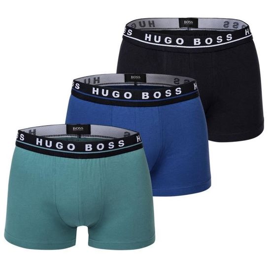 Slip Homme Calson Pour Homme Jeep - Lot De 3 Boxers En Coton - Couleurs Unies Sweet Jeep Lot Boxer