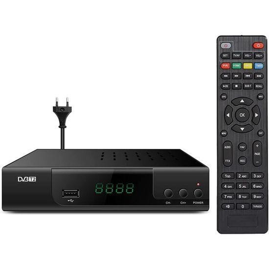 Décodeur TV numérique terrestre Full HD 1080P, enregistreur Tuner TV TNT  USB 2.0 1080P HD HDMI HB035,isCdav:false,price:27.6 - Cdiscount TV Son  Photo