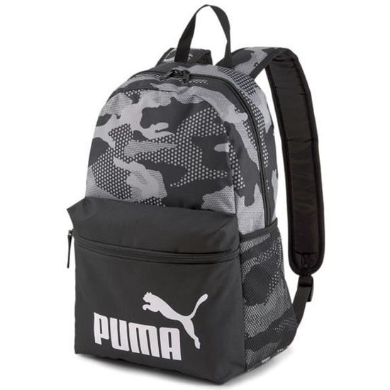 Sac dos Puma Phase Aop noir vert camo TU Cdiscount