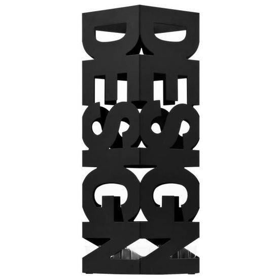Porte-Parapluie 4 Fentes Avec Bac D'Égouttement Amovible - Rangement Entrée, Bureau