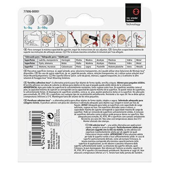 Tesa Vis Adh sif Rond Pour Brique Et Pierre 5kg 77906 00001 00 tesa-vis-adh-sif-rond-pour-brique-et-pierre-5kg-77906-00001-00