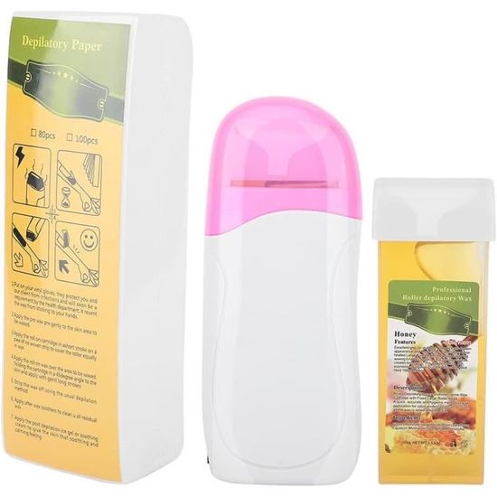 Kit D'Épilation À La Cire, ChauffeCire Souple Avec Recharge De — free download