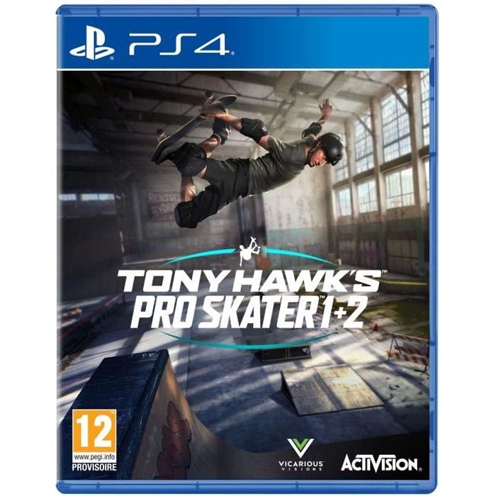 Tony Hawk's Pro Skater 1 + 2 Jeu PS4 (Mise à niveau PS5 disponible)
