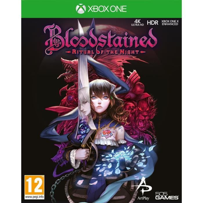 505 Games Bloodstained Ritual Of The Night Jeu Xbox One