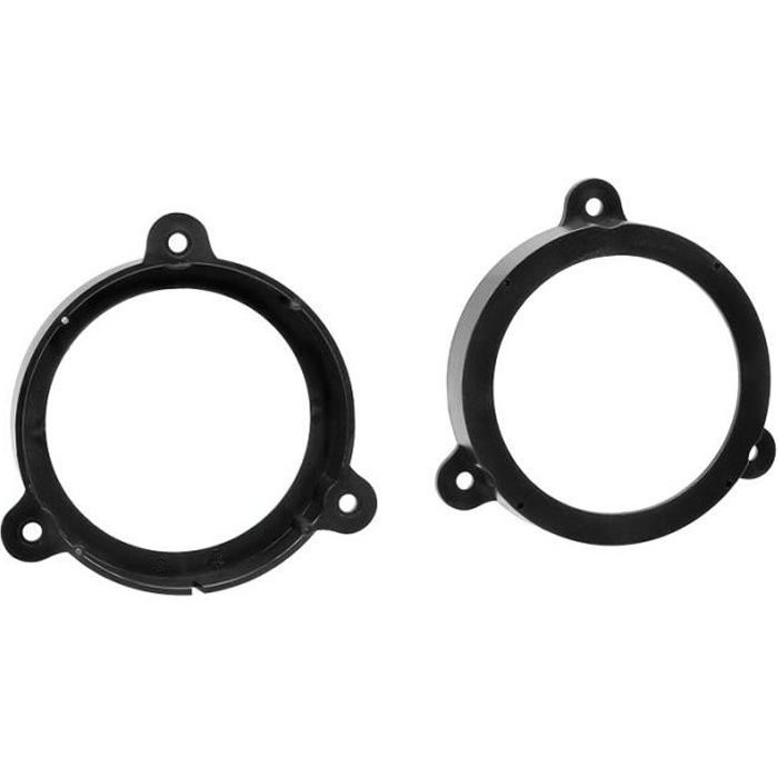 Adaptateur haut parleurs Ø 130 mm Renault Megane III > portes avant/arriere