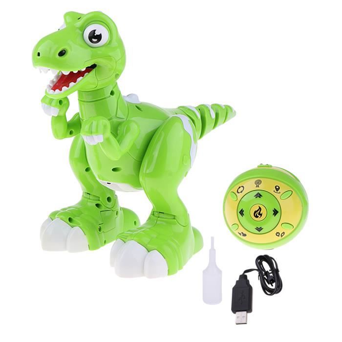 ROBOT MINIATURE - PERSONNAGE MINIATURE - ANIMAL ANIME MINIATURE Jouet dinosaure à télécommande infrarouge, 1 pièce