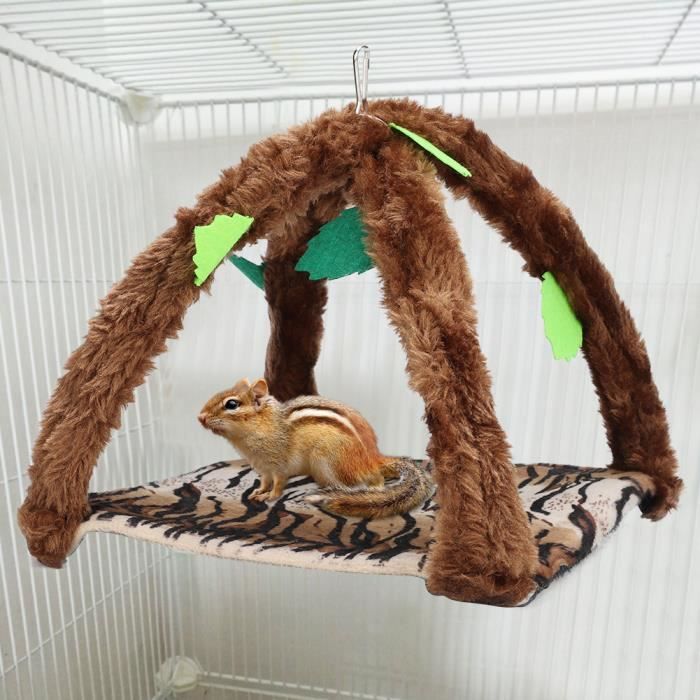 Hamac suspendu sieste sac de balançoire sac de couchage pour furet rat sucre planeur petit animal de compagnie-shc