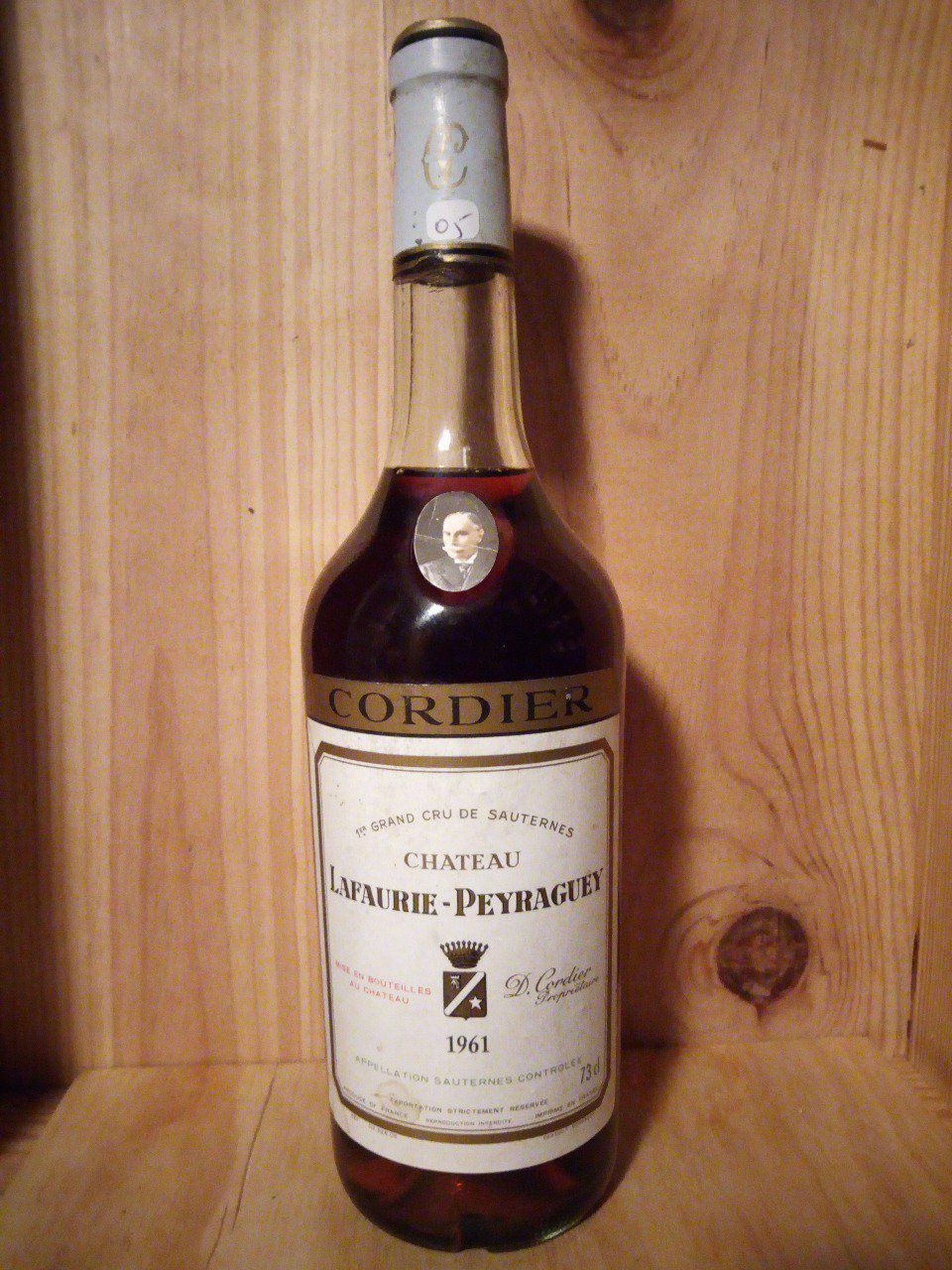 Château Lafaurie Peyraguey 1961 - Sauternes - Premiers Crus- 1 x 75 cl - Liquoreux