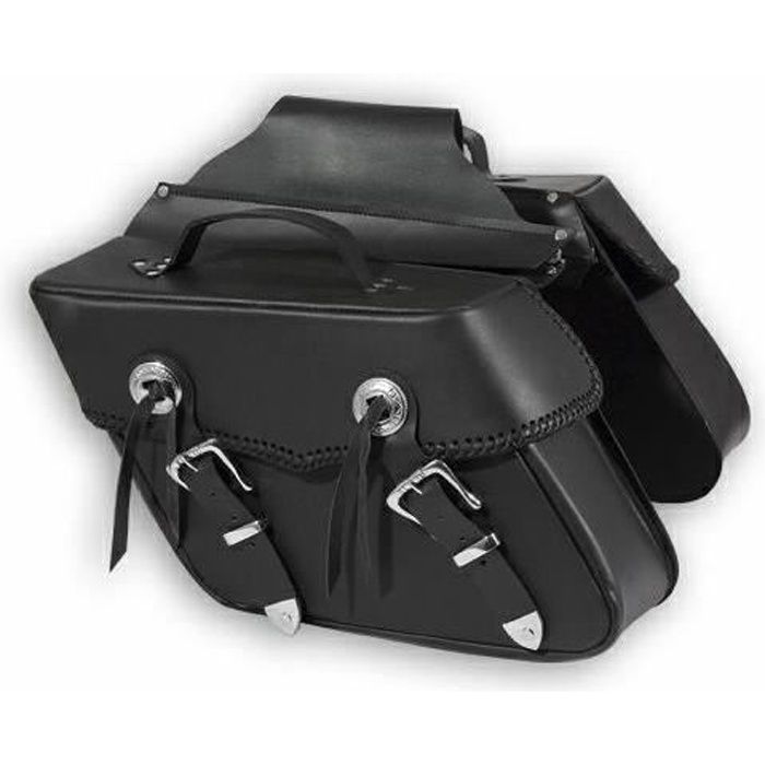 Sacoches Cavalieres Cuir Poche Double 2 x 9 lt....