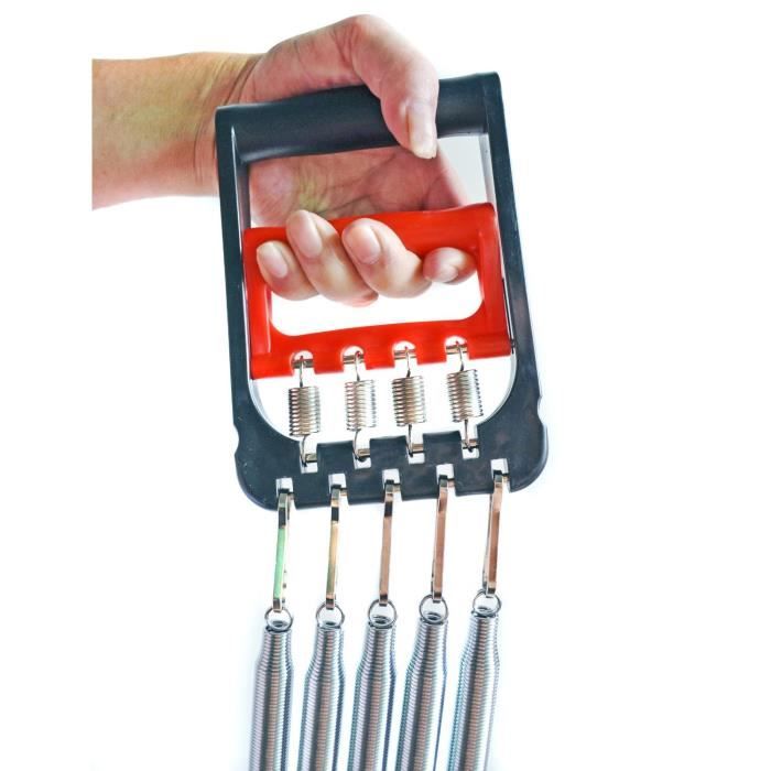 kemket Extenseur pour Pectoraux et Force Musculaire d'exercice avec ressorts à 5, réglable Fitness Musculation Pectoraux, Home Gy