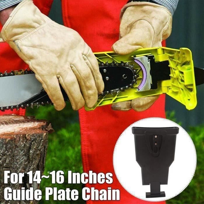 Professionnel Kit d'affûtage de chaîne Affûtage tronçonneuse Aiguiseur Fichier facile rapide-Affûtage pour le travail du