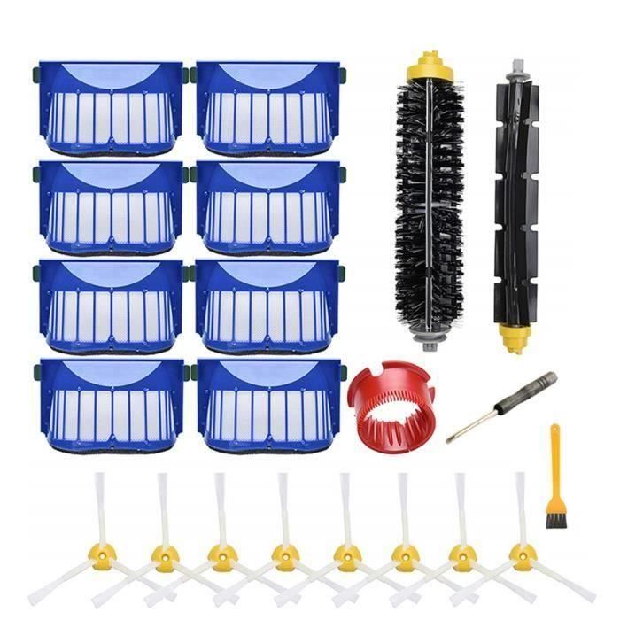 Replacement Kit D'accessoires Pour Irobot Roomba SÉRie 600 690 680 660 650 (Pas Pour 645 655) Et SÉRie 500 595 585 564, Filtre,