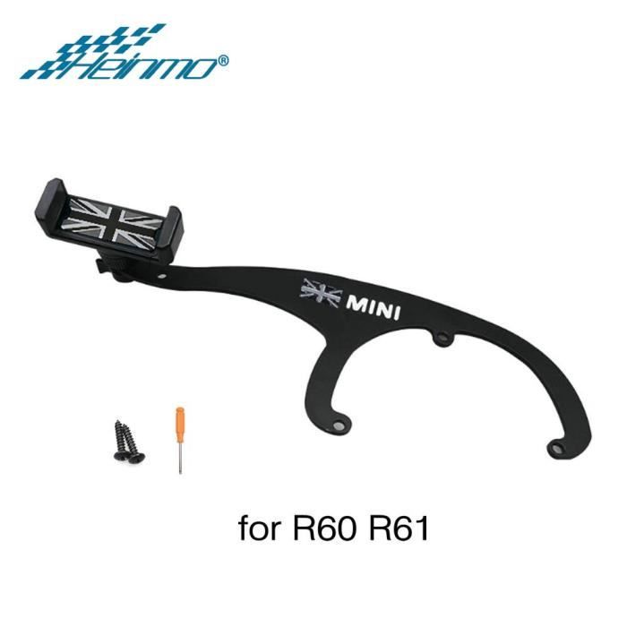Pour MINI Countryman accessoires R55 R57 R60 R61 support pour téléphone voiture pour MINI Cooper F56 F55 - Type R60 R61 GreyJack