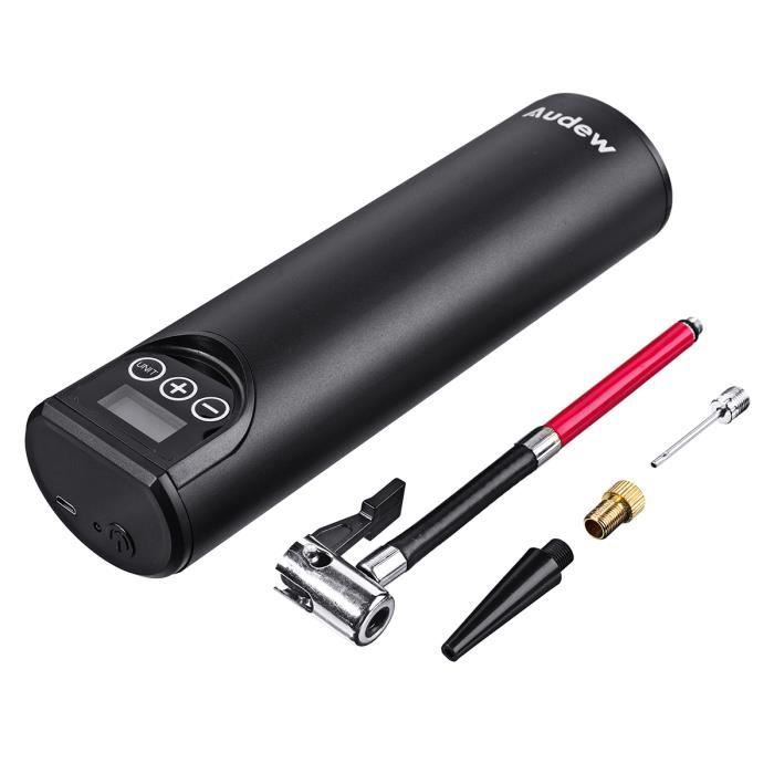 Audew 150PSI 12V Compresseur d air LCD USB Portable Gonfleur de Pneus Pompe Auto