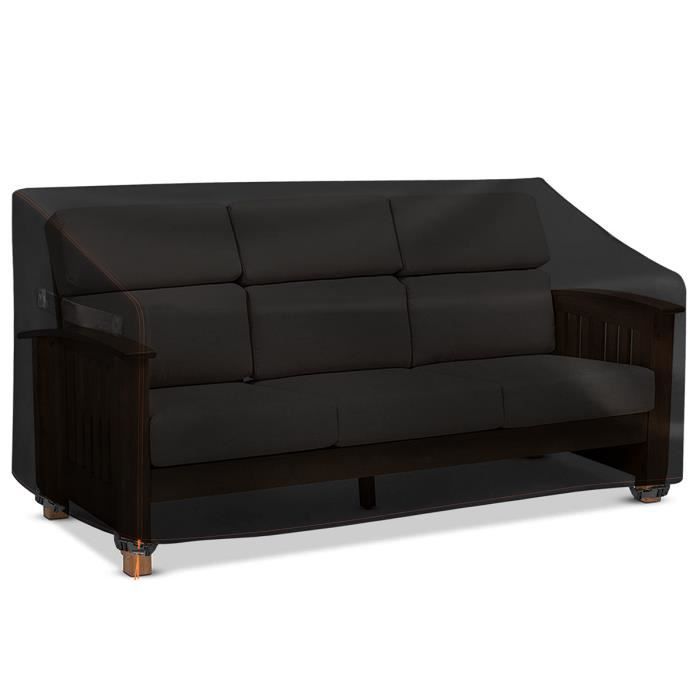 Housse de protection Canapé Banc Jardin 420D Imperméable Anti-poussière 198x89x79cm