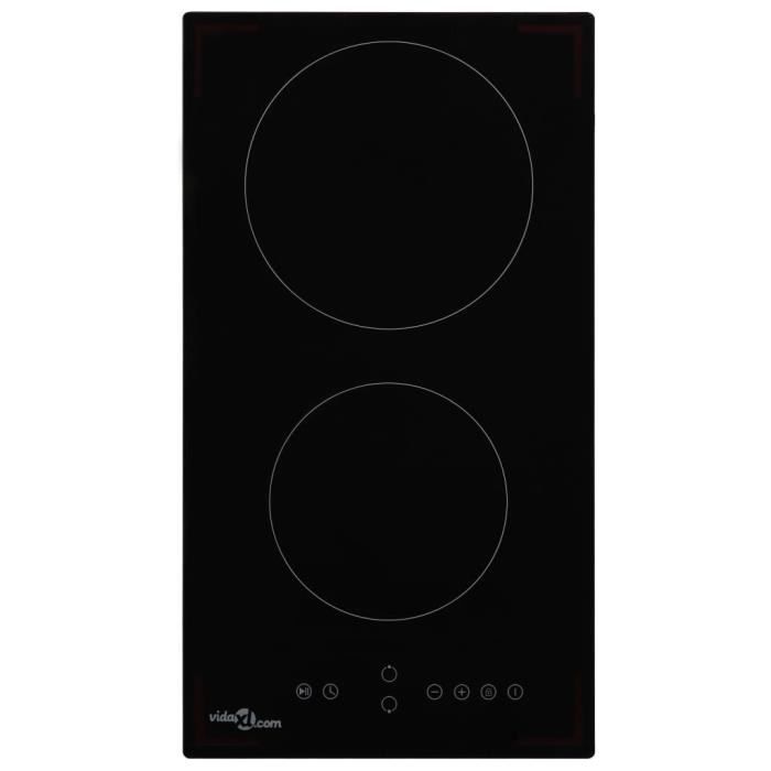 &2228Excellent - Plaque de cuisson - Plaque Posable Pla Plaque de cuisson Céramique 2 brûleurs Contrôle tactile 3000 W
