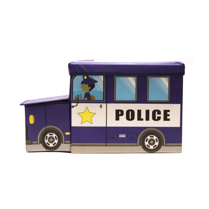 Coffre de rangement camion de police