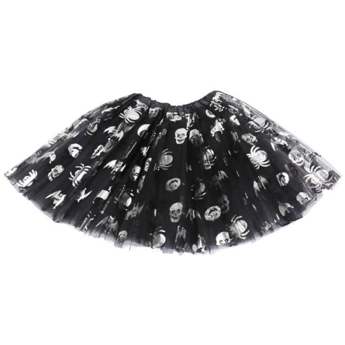 1pc Costume d'Halloween Adulte Classique Tutu Jupe Trois Couches Tulle pour Halloween Festival Stage Show TUTU - JUSTAUCORPS
