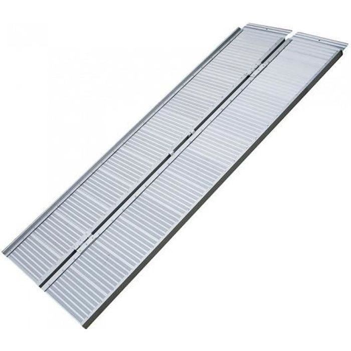 rampe pliable en aluminium 122 x 73 cm 270 kg Fauteuil roulant 122 x 73 cm 270 kg