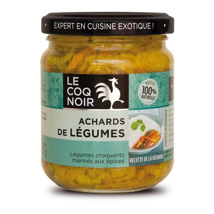 Achards de légumes