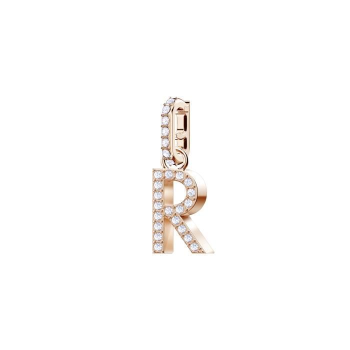 Bague - Anneau - Swarovski - Charm Swarovski Collection Remix Alphabet R