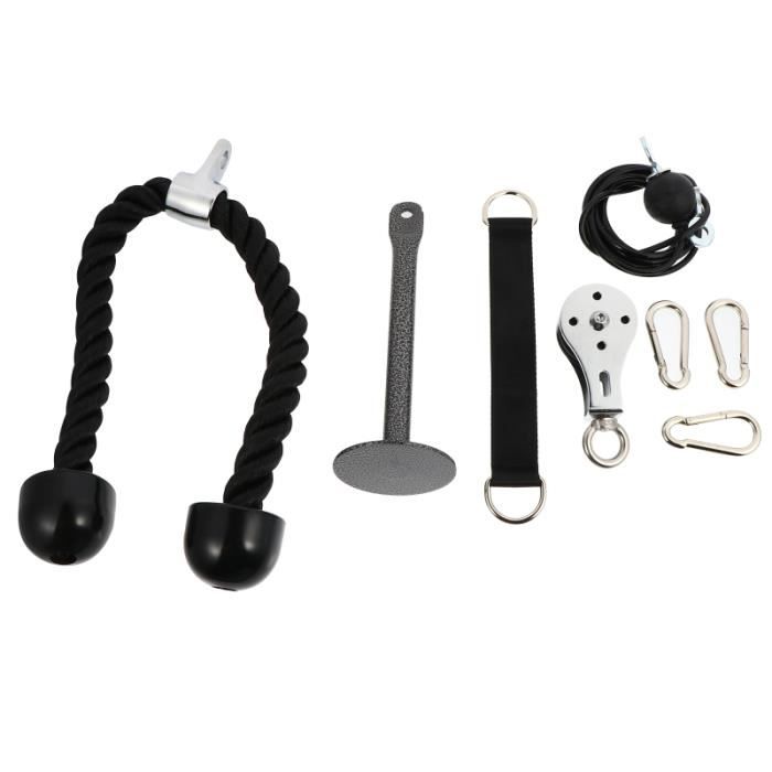 1 ensemble de machine de câble de poulie d'équipement de forme physique de système de CEINTURE DE FORCE - CEINTURE DE SOUTIEN
