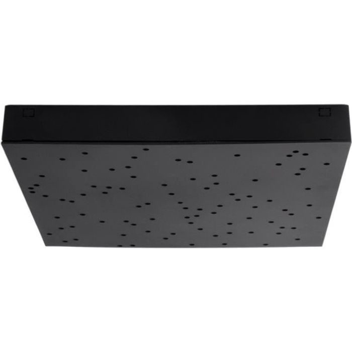 Plafonnier LED, noir, effet ciel étoilé, longueur 30 cm