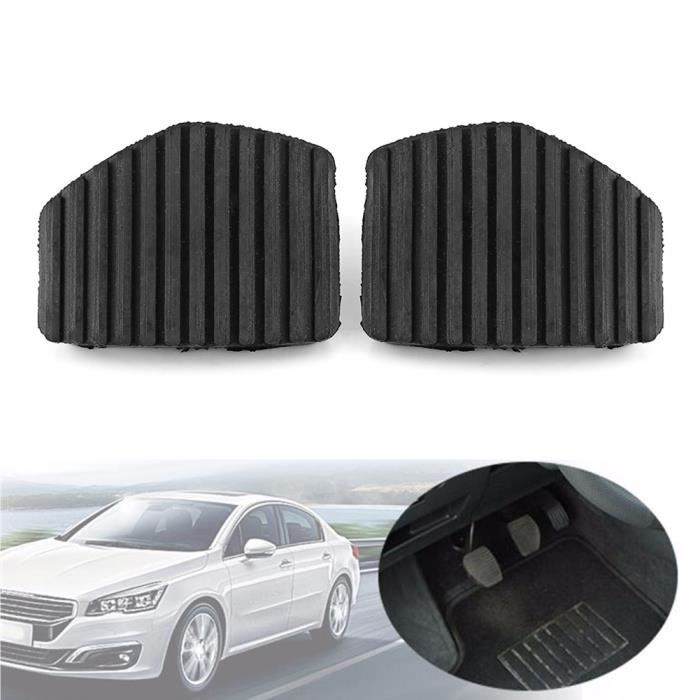 1 paire de couvercle en caoutchouc de pédale de frein d'embrayage pour Peugeot / citroën 1007207208301 C3 C4 C5 C6 C8-LIS