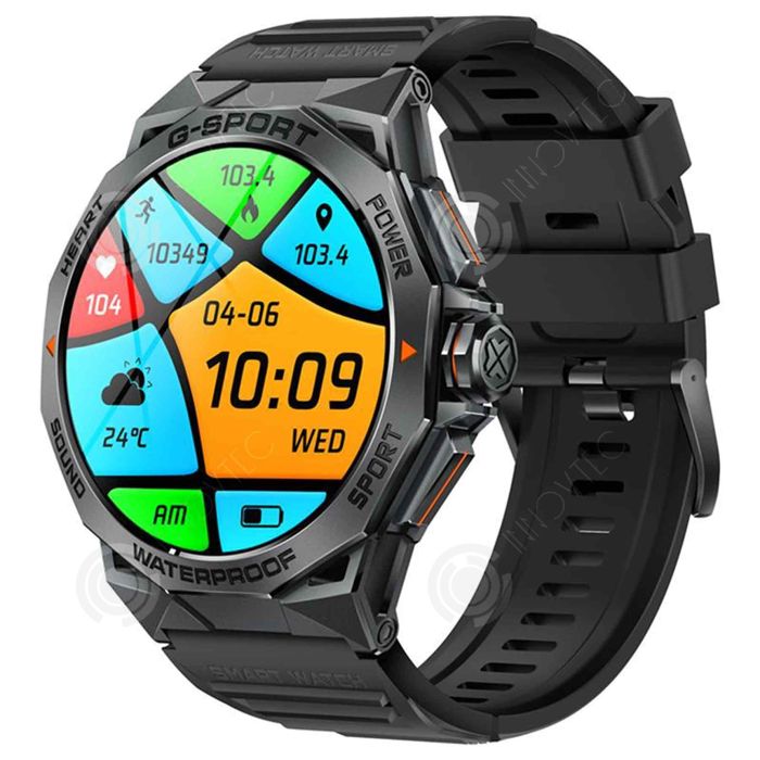 Amazon Montre Intelligente Homme Montre Connectée Homme Smartwatch