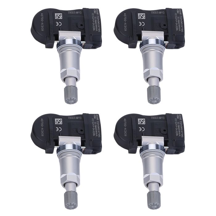 Set Di 4 Sensori Pressione Pneumatici RDKS Per Renault & Nissan - Compatibile Con Espace, Kadjar, Megane, Qashqai, X-Trail