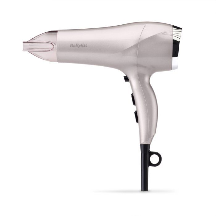 Sèche-cheveux - BABYLISS - D781E - Ionique anti-frisottis - 2300W - 3 températures - Mauve Lustre
